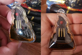 龙婆Ruam求欢红眼拍婴佛牌阴牌