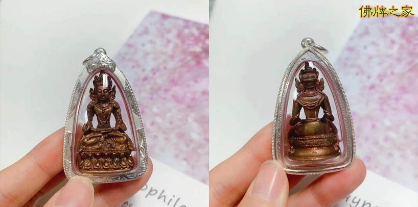 龙婆卡贤2537年药师佛牌 龙婆卡贤2537年药师佛牌