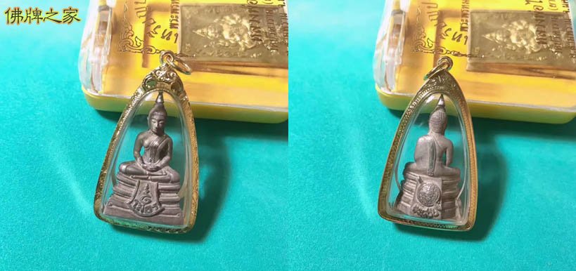 龙婆本纯银索通佛佛牌招财佛牌 龙婆本纯银索通佛佛牌招财佛牌