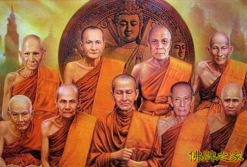 泰国佛牌界的九大圣僧