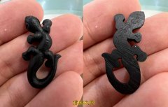 龙婆乃精族壁虎佛牌，师父所制作的精族